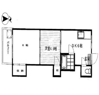 東京都板橋区大和町 賃貸マンション 2DK