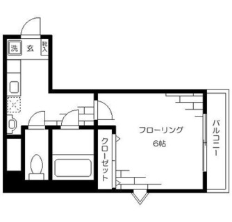 東京都板橋区東新町２丁目 賃貸マンション 1K