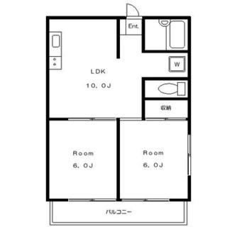 東京都板橋区赤塚２丁目 賃貸マンション 2LDK