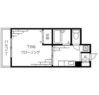 東京都板橋区板橋２丁目 賃貸マンション 1K