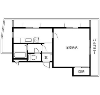 東京都板橋区上板橋２丁目 賃貸マンション 1K