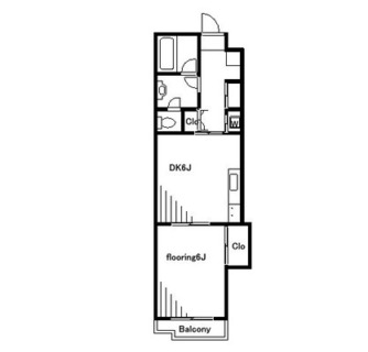 東京都板橋区東新町１丁目 賃貸マンション 1DK