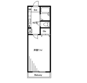 東京都板橋区東新町１丁目 賃貸マンション 1K