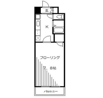 東京都板橋区東新町１丁目 賃貸マンション 1K