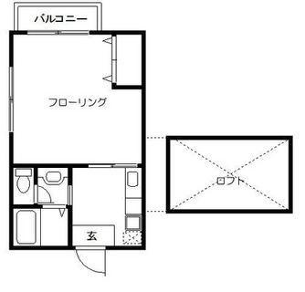 東京都板橋区常盤台１丁目 賃貸アパート 1K