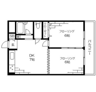 東京都板橋区大山金井町 賃貸マンション 2DK