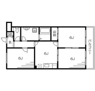 東京都板橋区徳丸５丁目 賃貸マンション 3DK