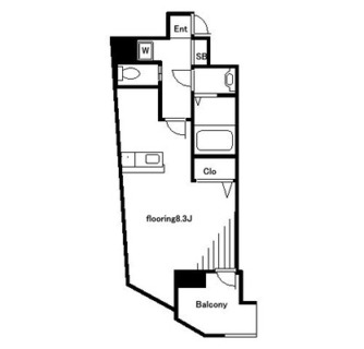 東京都板橋区板橋１丁目 賃貸マンション 1R