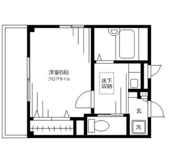 東京都板橋区常盤台１丁目 賃貸マンション 1K