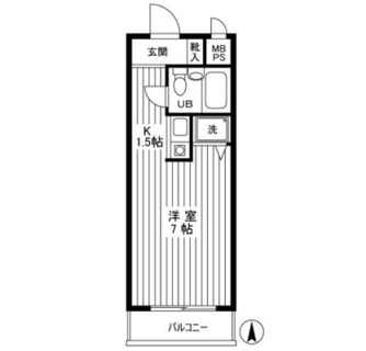 東京都板橋区上板橋２丁目 賃貸マンション 1R