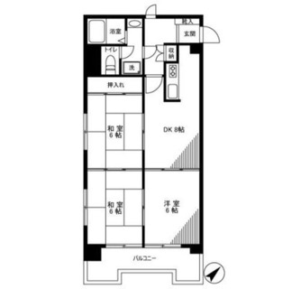東京都板橋区志村１丁目 賃貸マンション 3DK