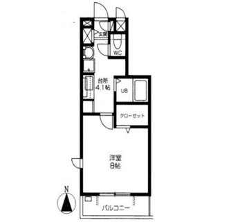 東京都板橋区常盤台４丁目 賃貸マンション 1K