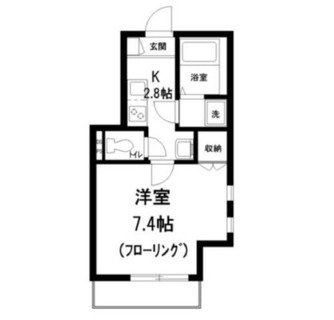 東京都板橋区蓮根１丁目 賃貸マンション 1K