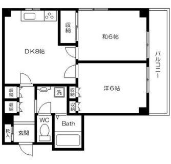 東京都板橋区前野町４丁目 賃貸マンション 2DK