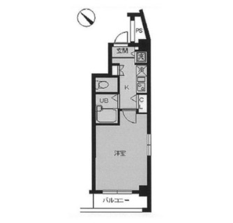 東京都板橋区東新町１丁目 賃貸マンション 1K