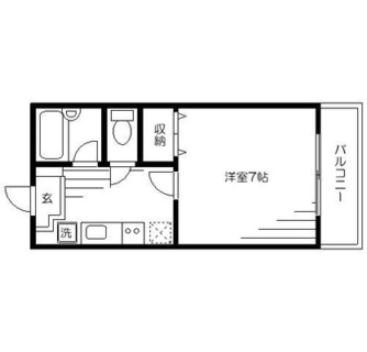 東京都板橋区高島平２丁目 賃貸アパート 1K