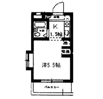 東京都板橋区赤塚３丁目 賃貸マンション 1K