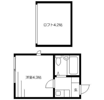 東京都板橋区若木２丁目 賃貸アパート 1K