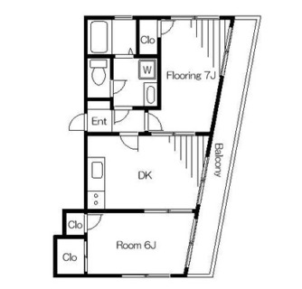 東京都板橋区加賀２丁目 賃貸マンション 2DK