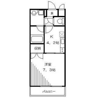 東京都板橋区東新町２丁目 賃貸マンション 1K