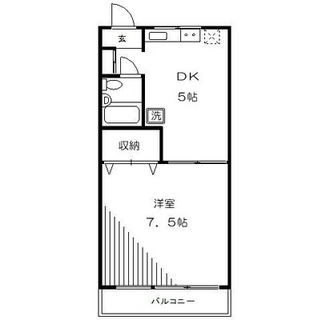 東京都板橋区常盤台３丁目 賃貸マンション 1DK