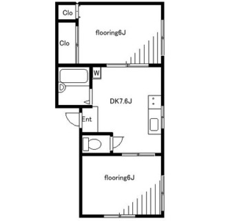 東京都板橋区常盤台２丁目 賃貸マンション 2DK