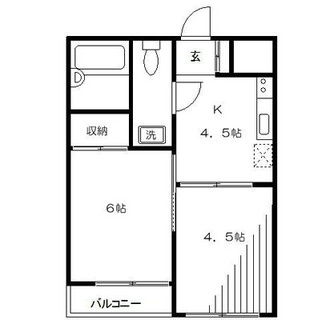 東京都板橋区常盤台１丁目 賃貸マンション 2K