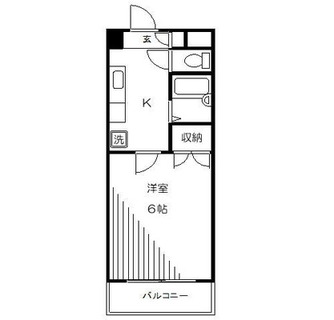 東京都板橋区赤塚４丁目 賃貸マンション 1K