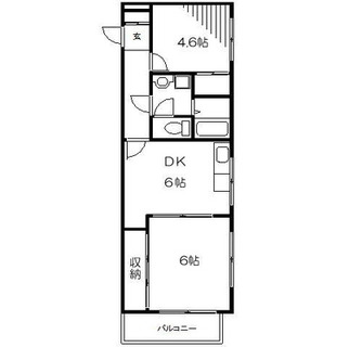 東京都板橋区成増３丁目 賃貸マンション 2DK