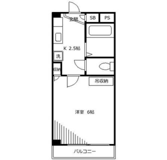 東京都板橋区常盤台４丁目 賃貸マンション 1K