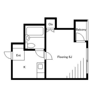 東京都板橋区赤塚新町３丁目 賃貸マンション 1K