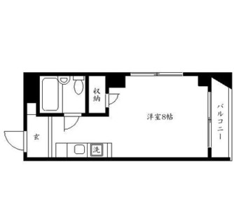 東京都板橋区板橋１丁目 賃貸マンション 1R