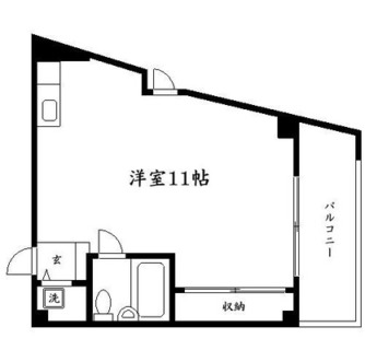 東京都板橋区東新町１丁目 賃貸マンション 1R