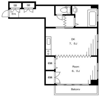 東京都板橋区前野町３丁目 賃貸マンション 1DK