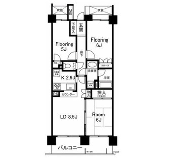 東京都板橋区若木１丁目 賃貸マンション 3LDK