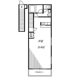 東京都板橋区赤塚７丁目 賃貸マンション 1K