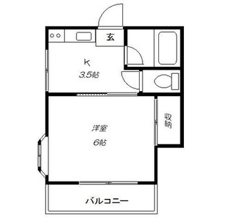 東京都板橋区四葉１丁目 賃貸アパート 1K