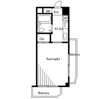 東京都板橋区赤塚２丁目 賃貸マンション 1K