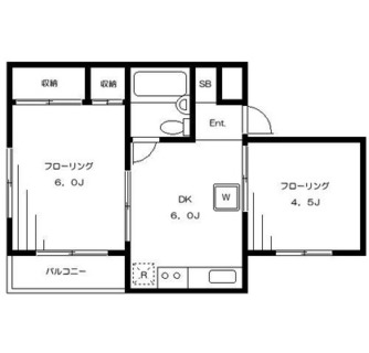 東京都板橋区弥生町 賃貸マンション 2DK