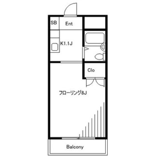 東京都板橋区仲町 賃貸マンション 1K