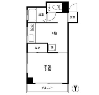 東京都板橋区常盤台１丁目 賃貸マンション 1K