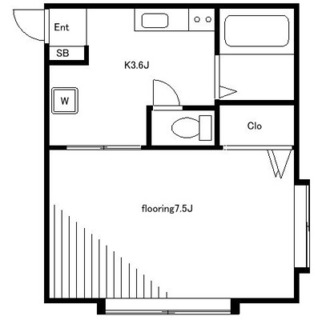 東京都板橋区大山西町 賃貸マンション 1K