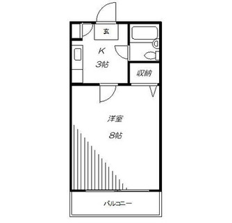 東京都板橋区板橋３丁目 賃貸マンション 1K