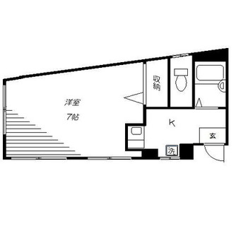 東京都板橋区板橋３丁目 賃貸マンション 1K