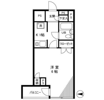 東京都板橋区清水町 賃貸マンション 1K