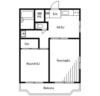 東京都板橋区南常盤台２丁目 賃貸マンション 2K