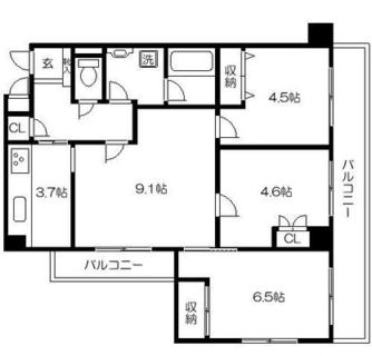 東京都板橋区前野町５丁目 賃貸マンション 3LDK