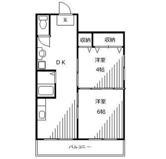 東京都板橋区前野町３丁目 賃貸マンション 2DK