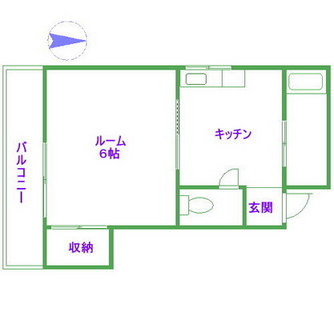 東京都板橋区氷川町 賃貸マンション 1K