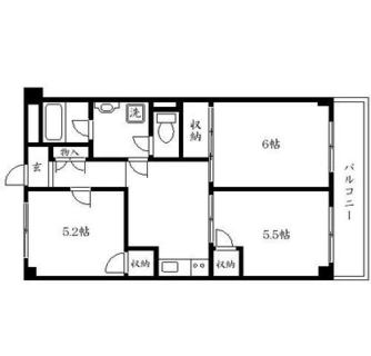 東京都板橋区成増５丁目 賃貸マンション 3DK